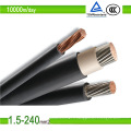 Câble PV solaire blindé 6mm2 isolé par fil d&#39;acier XLPE 6/10kv
